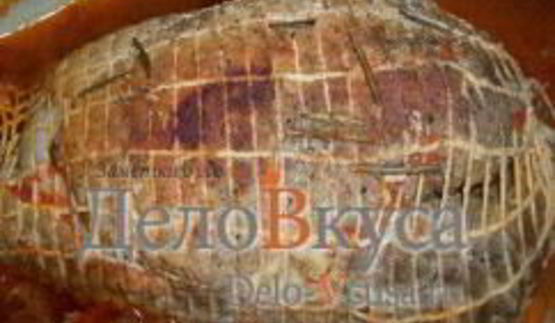 свинина в соусе из сельдерея с томатами и белым вином