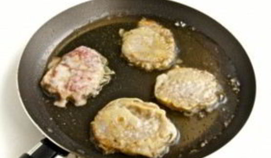 свинина, жареная в кляре