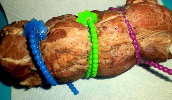 свиной рулет в маринаде