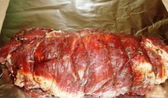 телятина с сухофруктами