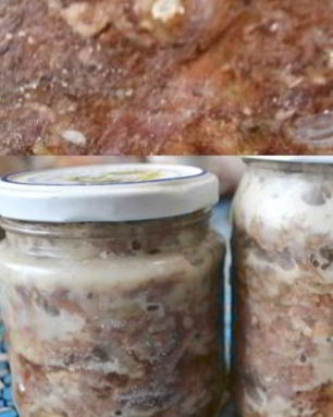 Тушенка из баранины