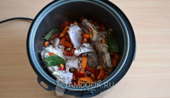 тушеный кролик с картошкой в мультиварке