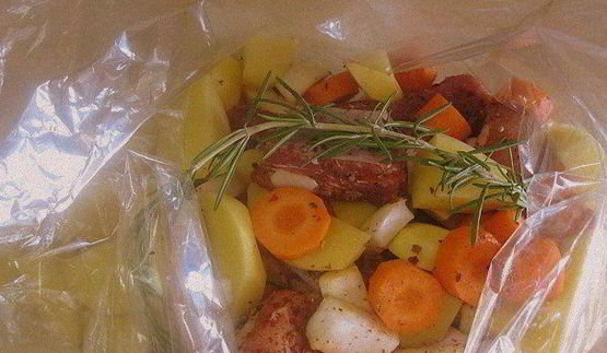 тушеные ребрышки с розмарином