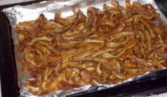 уши свиные в духовке