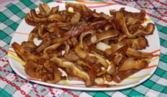 уши свиные в духовке