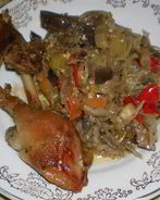 Утка кусочками в духовке