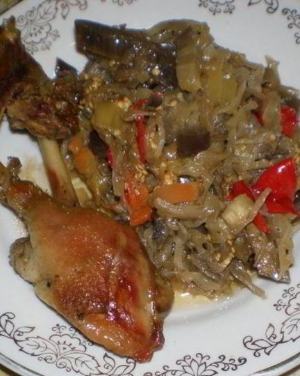 Рецепт утки кусочками в духовке