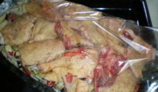 утка кусочками в духовке