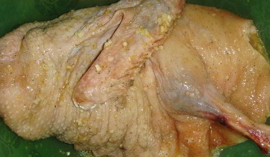 утка в апельсиновом маринаде