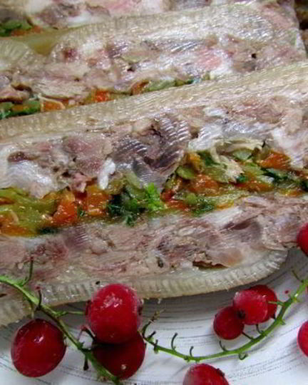 Рецепт ветчины из свиной рульки