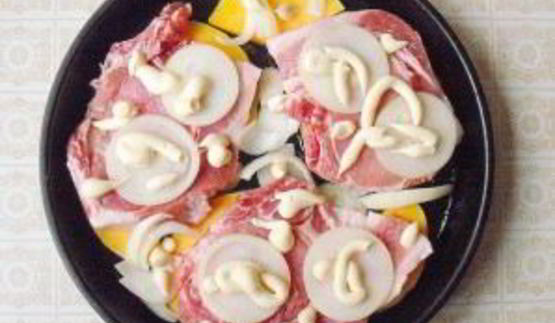 запеченная свинина с тыквой