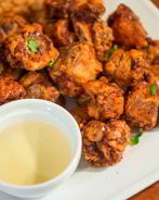 Жареные свиные ребрышки