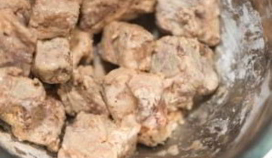 жареные свиные ребрышки