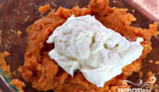 ньокки из сладкого картофеля с сырным соусом