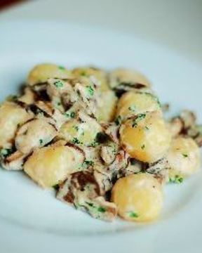 Ньокки с грибами в сливочном соусе