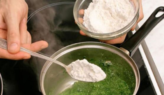 ньокки со шпинатом