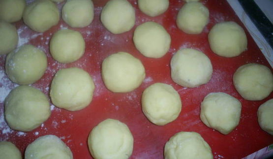 ньокки, тушенные в сливочно-грибном соусе