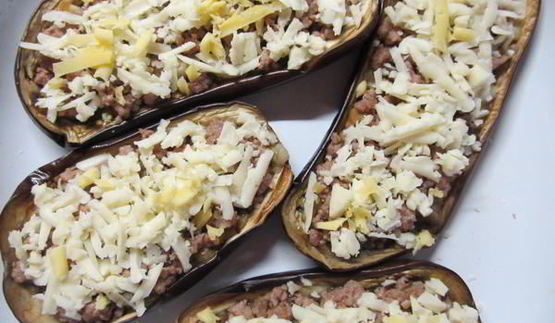 баклажаны фаршированные мясом и овощами