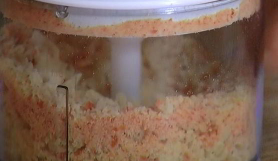 баклажаны, фаршированные овощами и сыром