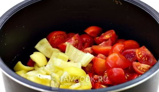 баклажаны, тушенные в мультиварке-скороварке