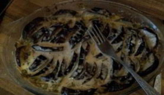 баклажаны, тушенные в сметанном соусе