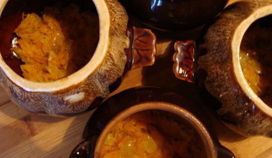 баклажаны в горшочке