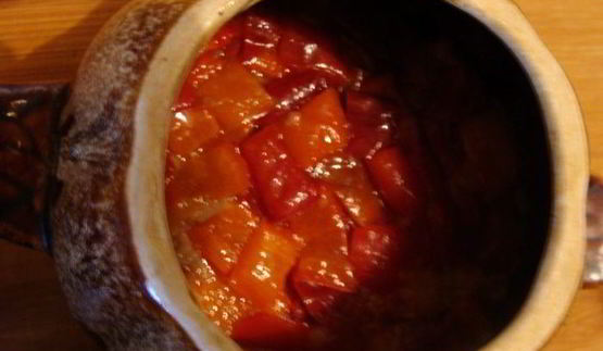 баклажаны в горшочке