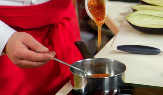 баклажаны в карамельном соусе