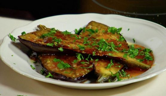 баклажаны в карамельном соусе