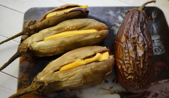 баклажаны в шубе