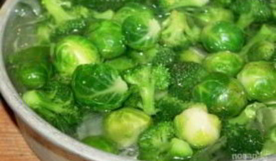 брокколи и брюссельская капуста
