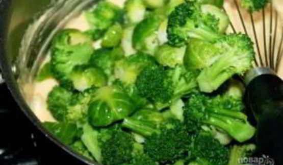 брокколи и брюссельская капуста