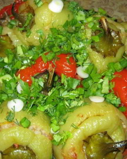 Рецепт фаршированного болгарского перца в духовке