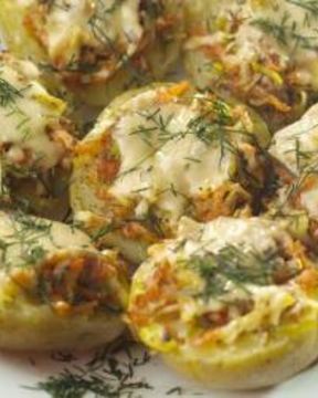Фаршированный картофель