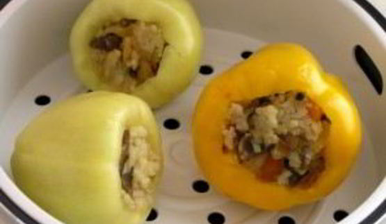 фаршированный перец на пару