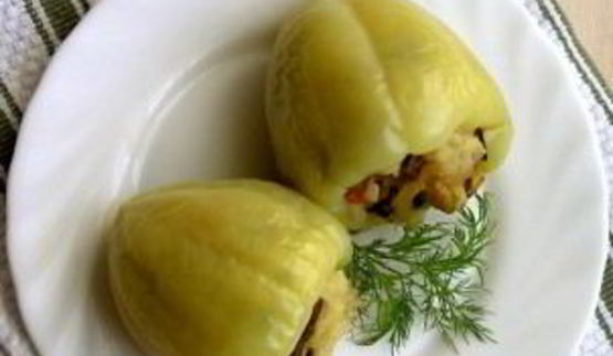 фаршированный перец на пару