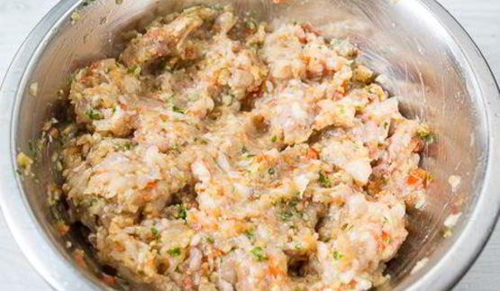 фаршированные баклажаны с курицей и овощами