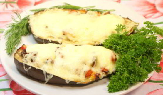 фаршированные баклажаны