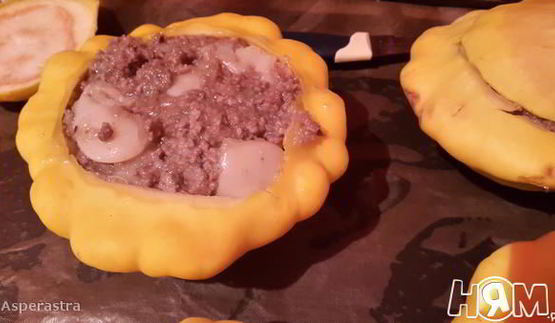 фаршированные патиссоны