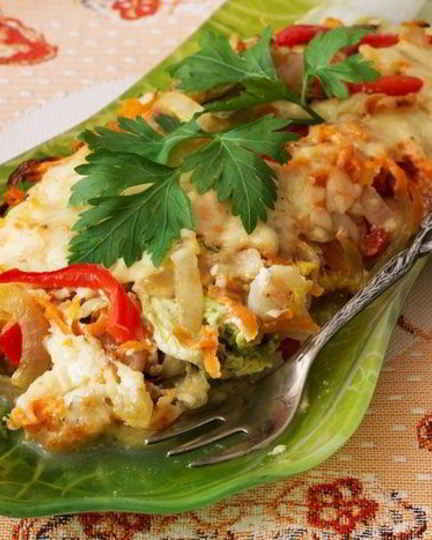 Рецепт гратен из пекинской капусты