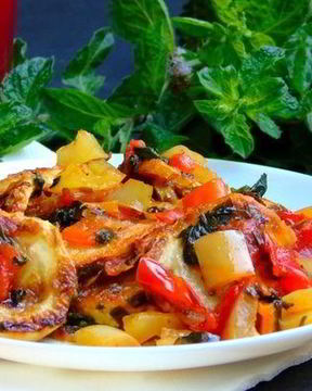 Кабачки по-гречески