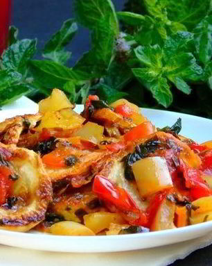 Кабачки по-гречески