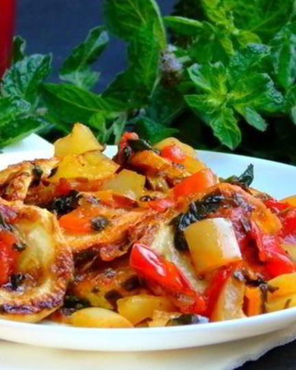 Рецепт кабачков по-гречески