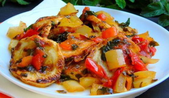 кабачки по-гречески