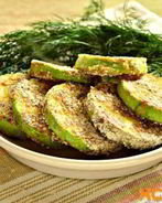 Кабачки в панировке