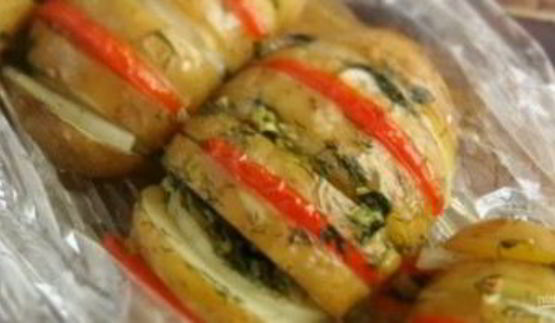 картофель фаршированный