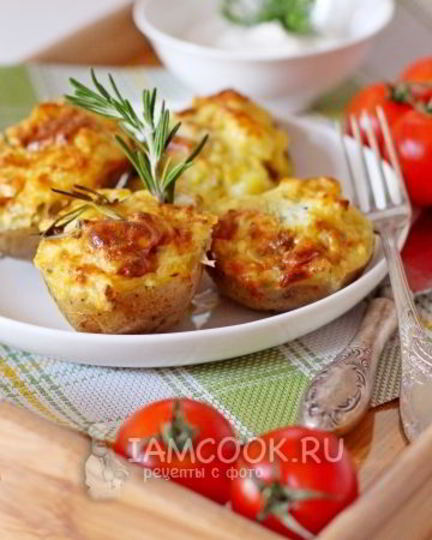 Рецепт картофеля, запеченного с дорблю