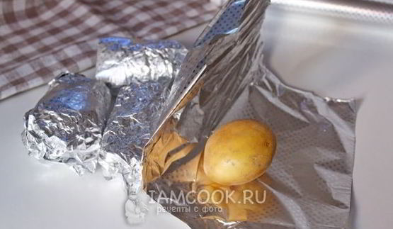 картофель, запеченный с дорблю