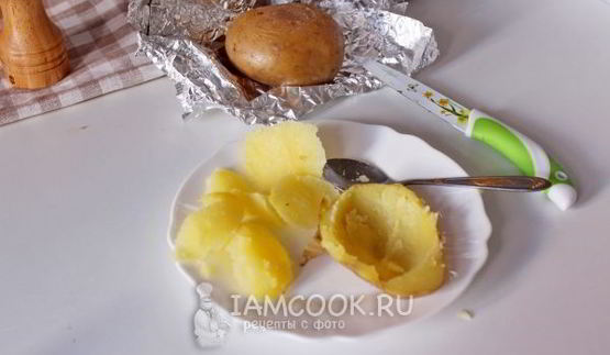 картофель, запеченный с дорблю