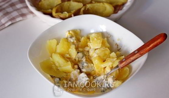 картофель, запеченный с дорблю